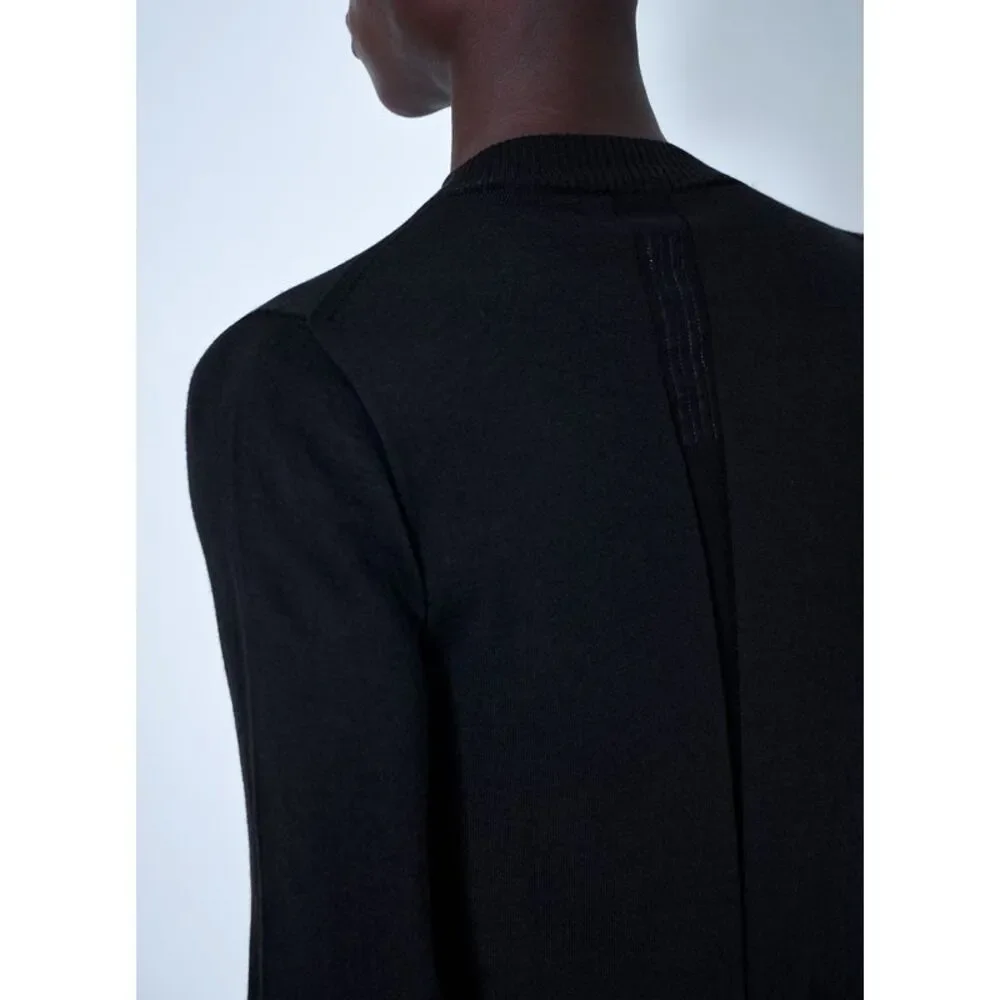 Rick Owens Men Fine Knit Crewneck Sweater
